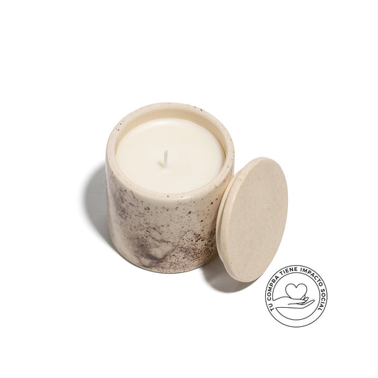 VELA HANDMADE M SALPIQUÉ MARRÓN TILO BAMBOO